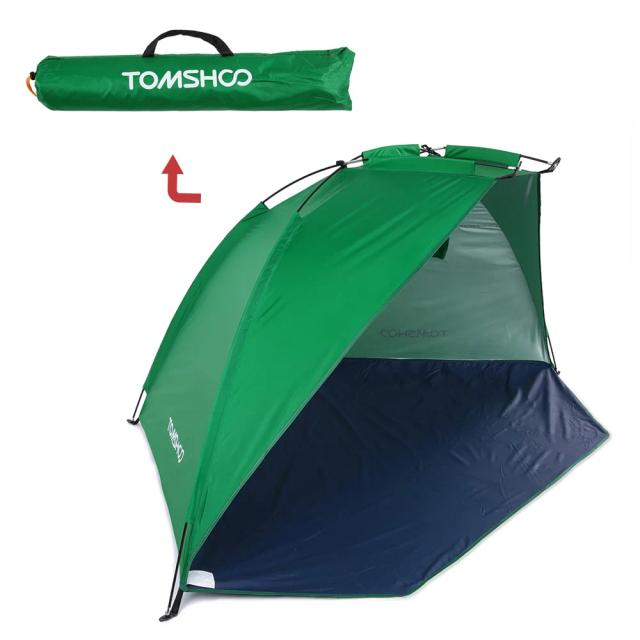 Tenda de Proteção Solar Tomshoo: Abrigo Ultraleve com Proteção UV para Pesca, Piquenique e Atividades ao Ar Livre