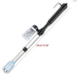 Aspirador para aquário, operado por bateria, sifão com filtro de água para cascalho, limpeza, tanque de peixes, ferramentas para aquário - Image 6