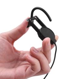 Clip-on captador instrumento com mini transdutor, 1/4 "conector, 2.4m cabo para violão, cordas de violino - Image 2