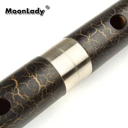 CDEFG-Handmade Bambu Flauta Preto Instrumento Musical Dizi Profissional com Linha Adequado Para Iniciantes - Image 5