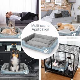 Cama de pelúcia lavável para cães grandes, sofá macio, quente, cachorro grande, suprimentos para o lar, produtos mais vendidos, XXL, outono, inverno - Image 2