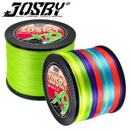 Josby 9 fios 100/300/500m/1000m x9 tece 22lb-100lb pe 9 linha de pesca trançada para pesca de água salgada no mar - Image 2