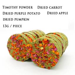 Timothy grama bolo frutas e vegetais misturados sabor alimentos para animais de estimação molar lanches embalagem independente personalizado por atacado - Image 1
