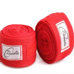 Ataduras de algodão para artes marciais muay thai mma boxe 3 e 5 metros, equipamento de proteção para treinamento de artes marciais eo - Image 2