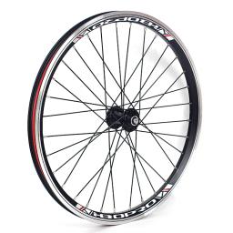 Rodado de bicicleta dobrável com freio a disco, Rodas de liga de alumínio, V Freio, Rodas de bicicleta, 2 Rolamentos, 7-10Speed, 20 polegadas, 406, 451, 74mm, 20, 24, 32H - Image 2