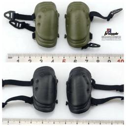 Militar tático joelheiras para Airsoft Paintball e caça, proteção de cotovelo, 1/6 soldado, exército, 12 "figura do corpo, em estoque - Image 2