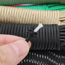 Corda Paracord Lanyard, 100ft, 3mm, Cabo Parachute, Caminhadas, Camping, Varal, Acessório Pulseira Tática, Um Núcleo - Image 4