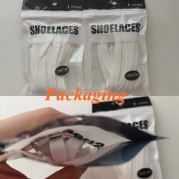 2 pces engrossar atacadores de sapato plano clássico cadarços sólidos para atlético tênis de corrida sapatos de inicialização 0.8 cm largura cadarço corda - Image 6
