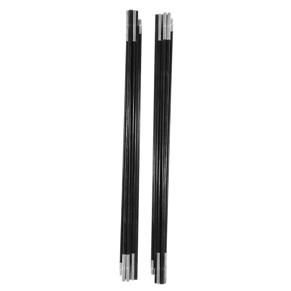 2 Pçs/set Tenda Haste 4.48/4M Fibra De Vidro Barraca de Acampamento Pólo 8/7mm Barra de Suporte Tenda Acampamento Ao Ar Livre Dossel Toldo Quadros Acessório - Image 1