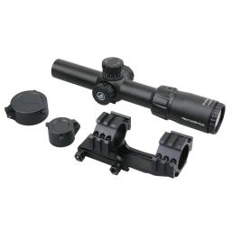 Vector Optics-FFP Riflescope com 1 Piece Picatinny Mount, Turret Lock Feature, Long Eye Relief para AR 15 M4, 1x24 - Image 6