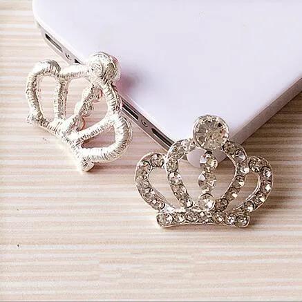 10 Pçs/lote 30*25MM Strass Tiara Coroa Enfeite Ornamento Para Acessórios DIY Suprimentos Artesanato - Image 1