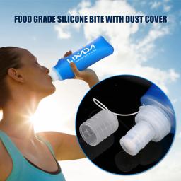 Garrafa de água dobrável portátil 500ml, garrafa filtro de água macia para uso ao ar livre, acampamento, corrida, ciclismo, caminhadas, piquenique - Image 2