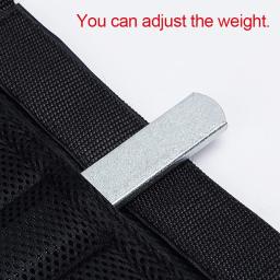 Pesos de tornozelo ajustáveis Brace Strap para homens e mulheres, treinamento de força das pernas unissex, protetor de choque, ginástica, esportes ao ar livre - Image 6