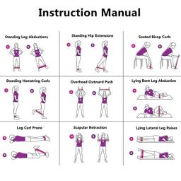 Faixa elástica de resistência para ioga, pilates, borracha, fitness, mini laço, terapia, treinamento, malhação - Image 6