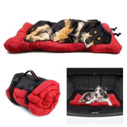 Cama portátil para cães de viagem ao ar livre, assento de carro, cama para cães pequenos, médios e grandes, impermeável, dobrável, almofada do sofá - Image 1