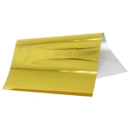 Cor do ouro Hot Stamping Foil Paper, Transferência Holográfica, Laminador Foil, DIY Artes Artesanato, Cartões de Presente de Natal, 10Pcs - Image 2