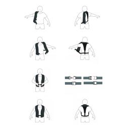 Jaqueta salva-vidas inflável automática, natação profissional, colete de pesca, esportes aquáticos, surf, caiaque, resgate de esqui, segurança - Image 2