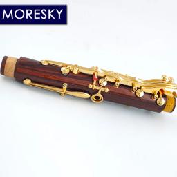 MORESKY-Cocobolo madeira profissional clarinete, Sib Redwood, banhado a ouro chaves, Sib Klarnet, M9 · ES - Image 4
