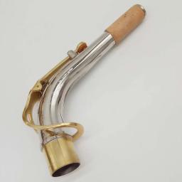 Colher de saxofone profissional., acessório de latão para saxofone de laca dourada. frete grátis. - Image 3