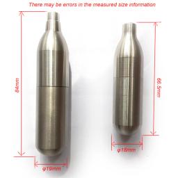 200bar 3000psi recarga do tanque de co2 de armazenamento recarregável 12gr cartuchos co2 reutilizável recarga do cilindro gás 8g 12g cápsula para aeg - Image 2