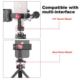 Ulanzi ST-27 Metal Phone Holder Clamp com sapato frio Arca, 360 ° Rotatable Tripé Mount Clip para TikTok Vlog Fotografia - Image 4