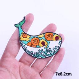 Ferro em patches para roupas, diy, diy, bordados, rock, coração, van gogh, punk, motociclista, apliques, listra - Image 4