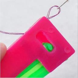 Passador automático de agulha de costura, para idosos, conveniente, ferramenta de linha de costura, alça de plástico, artesanato, ferramenta de agulha de costura - Image 6