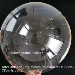 Bolha balão com adesivo personalizado, Dia dos Namorados, Festa de Casamento, Baby Shower, Decoração de Aniversário, 18 em, 24 em, 36 em, 1PC - Image 6