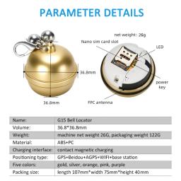 Gps tracker-rastreador impermeável do colar do animal de estimação com atividade da localização do gps para cães e gatos - Image 6