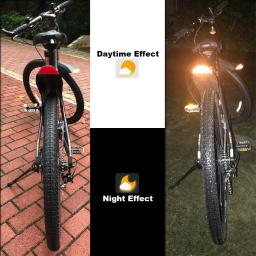 Para-lamas para bicicletas NICEDACK MTB, para-lamas dianteiros e traseiros para bicicletas, para-lamas para mountain bikes downhill, adequados para 20 "26", 27,5 ", 29 polegadas e bicicletas gordas (vermelho) - Image 3