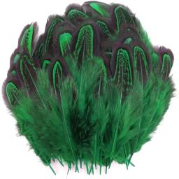 20/100 pces faisão penas para artesanato diy marabou penas jóias fazendo decoração de casamento pluma artesanato acessórios 4-8cm - Image 3