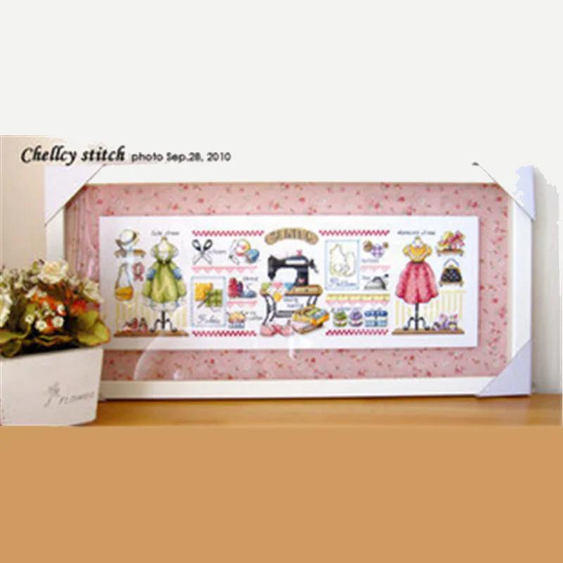 Cross Stitch Bordados Kits, Pacotes Artesanais, 100% Algodão Tecido Floss, Contava Novos Designs, Bordados, Costura Cruz, G30 - Image 1
