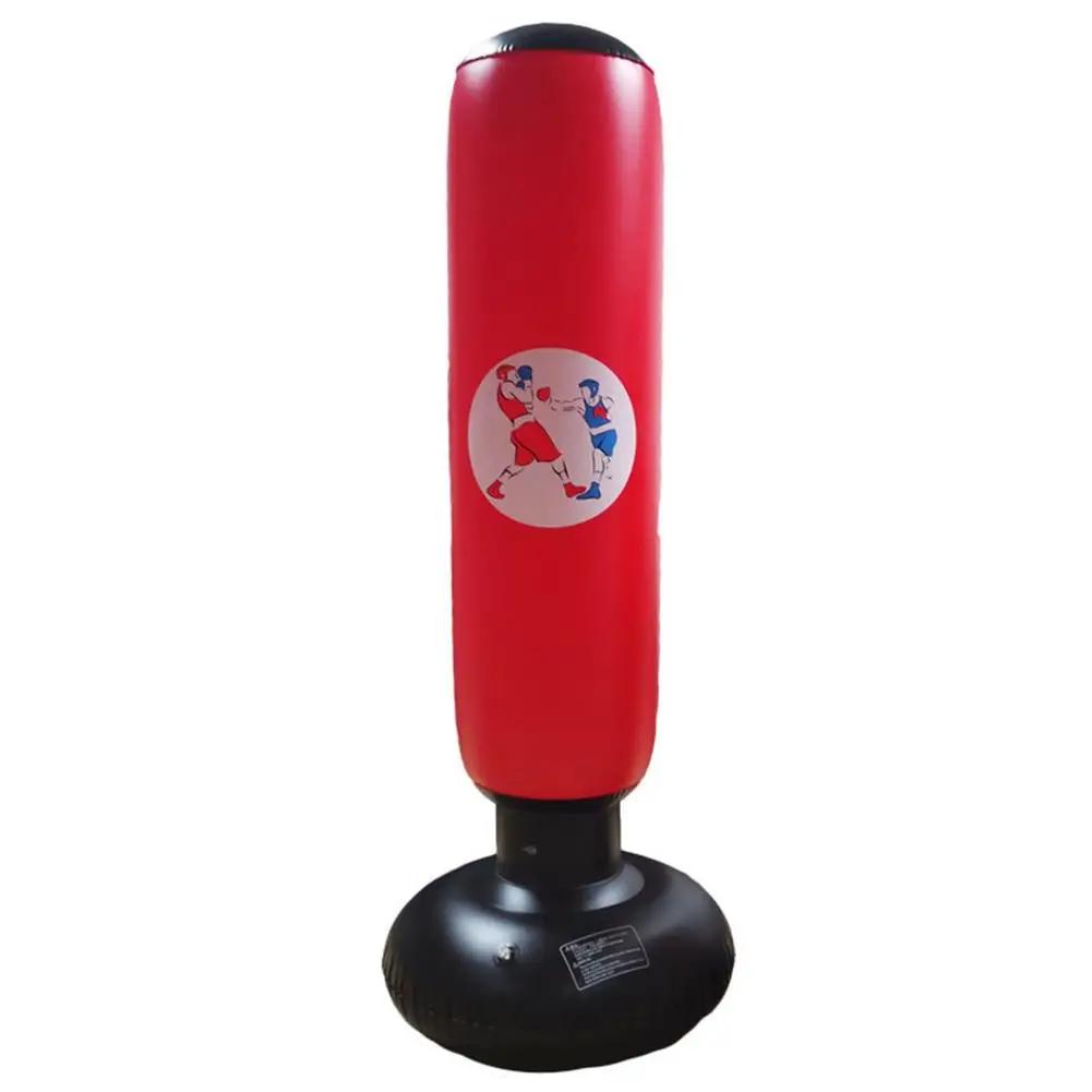 Casa Boxe Saco De Perfuração, Iatable Boxe Coluna, Tumbler Sandbag, Chute Artes Marciais Equipamento De Treinamento - Image 1
