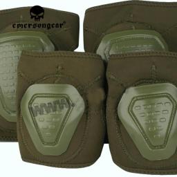 Emersongear tático dni neoprene cotovelo joelheiras conjunto macio equipamento de proteção batalha combate caça treinamento ao ar livre caminhadas ciclismo - Image 2