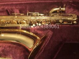 Instrumento musical jupiter JBS-593 gl e flat baritone saxofone latão ouro laca pérola botão saxofone com lona caso - Image 1