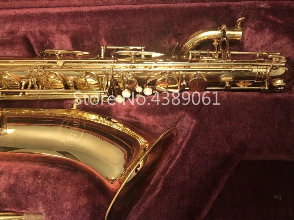 Instrumento musical jupiter JBS-593 gl e flat baritone saxofone latão ouro laca pérola botão saxofone com lona caso - Image 1