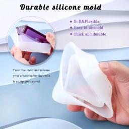 Moldes De Silicone Para Fazer Jóias, Molde De Resina Epóxi, Ferramentas De Fundição, Kit DIY, Artesanato De Decoração De Arte - Image 3