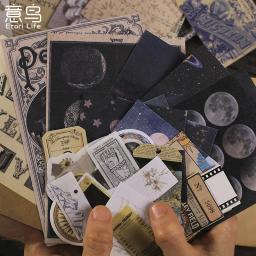 31 pçs vintage scrapbook adesivos antigo pergaminho retro antigo scrapbooking papel para o diário de arte diy artesanato planejadores - Image 4