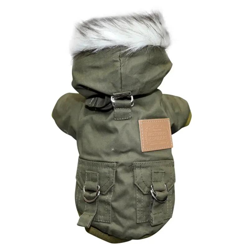 Hoodie quente para animais de estimação, roupas de inverno, casaco de cachorro, jaqueta para cachorro pequeno e médio, chihuahua yorkies - Image 1