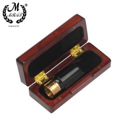 M mbat profissional saxofone alto bocais baquelite metal peças da boca sax e alta qualidade caixa de bocal acessórios sax - Image 5