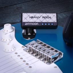 Ammoon amplificador de guitarra elétrica portátil amplificador de fone de ouvido mini amplificador de fone de ouvido amplificador de distorção acessórios de guitarra - Image 2