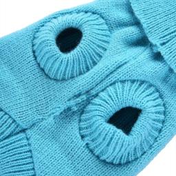 Suéter feminino para cães, blusão quente pequeno e grande, gola alta, roupa de malha para cães e gatos pequenos, médios e grandes - Image 5