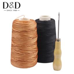 Fio De Costura De Nylon Para Couro e Sapatos, Fio Encerado, Cabo De Madeira, Fio para Reparação, Costura à Mão, Ferramentas, 300m - Image 1