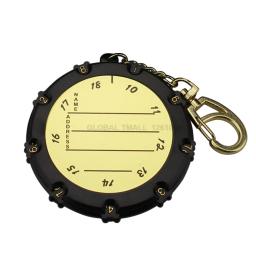 Contador de pontuação de golfe, contador de pontuação de dois dígitos, chaveiro, contador de pontuação, portátil, lados duplos, 18 buracos - Image 6