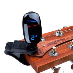Fzone-afinador portátil universal ft-16, acessório e peça de afinador de guitarra elétrica cromática, violino, baixo, ukelele - Image 5