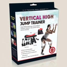 Aptidão bounce trainer puxar corda corrida tubos de resistência cinética velocidade força elástico banda exercício força agilidade trem - Image 5