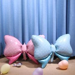 Balão de hélio para aniversário DIY, arco azul e rosa, festa de bebê, balão de folha, decoração de feliz aniversário, sorte e batismo, brinquedos de casamento para crianças 1pc - Image 4