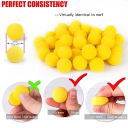 25 pçs plutônio munição recarga substituir bolas de bala pacote crianças brinquedo compatível para nerf rival blasters apollo balas - Image 4