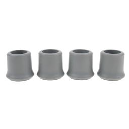 Tampa de borracha para trekking, vara de caminhada, pontas de bengala, muleta, 22mm, 25mm, 4 peças - Image 1