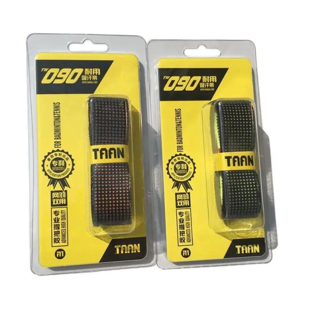 Overgrip Taan TW090 para Badminton e Tênis, Grosso 1.6mm, Perfurado e Durável